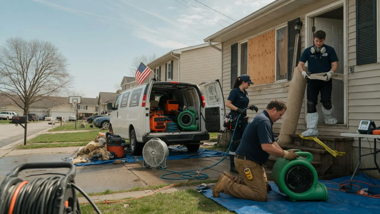 Water Damage Restoration in Jamestown, IN near me